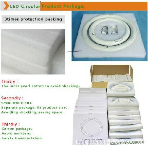 LED Clear Circular Light T9 22W